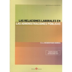 LAS RELACIONES LABORALES EN LAS ADMINISTRACIONES PÚBLICAS (nueva edición curso 2024-25)