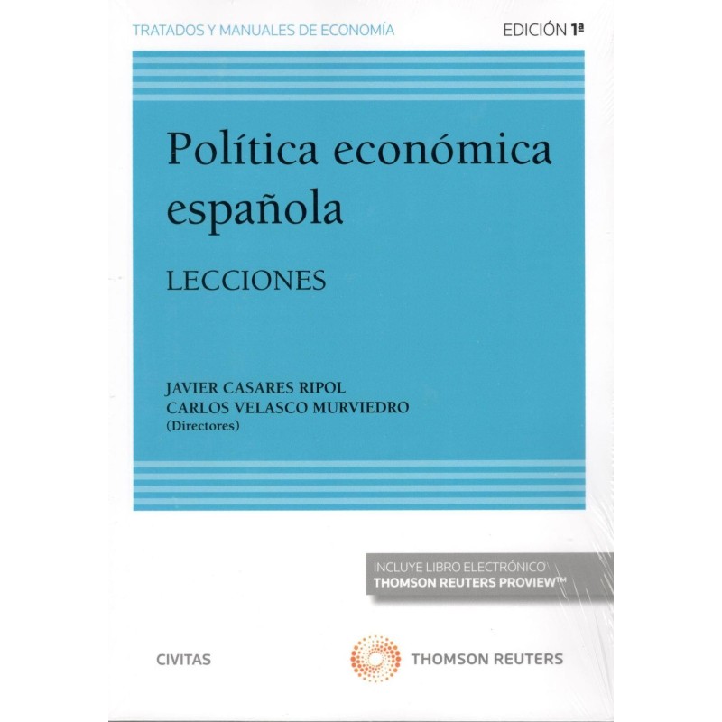 POLÍTICA ECONÓMICA ESPAÑOLA. LECCIONES